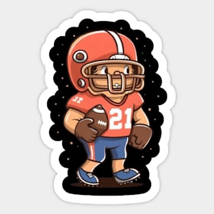 American football Sticker